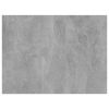 Bookshelf Boards 8 pcs Concrete Gray 15.7"x11.8"x0.6" Engineered Wood