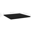Bookshelf Boards 8 pcs Black 15.7"x15.7"x0.6" Engineered Wood