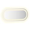 LED Bathroom Mirror 23.6"x9.8" Oval