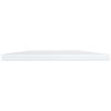 Bookshelf Boards 8 pcs High Gloss White 15.7"x11.8"x0.6" Engineered Wood