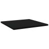Bookshelf Boards 8 pcs Black 15.7"x15.7"x0.6" Engineered Wood